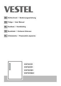 Handleiding Vestel KVF351S1 Koelkast