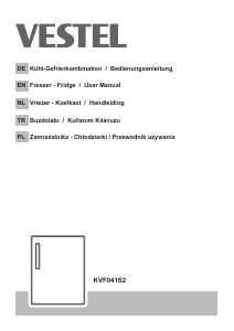 Instrukcja Vestel KVF041S2 Lodówka