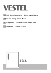 Bedienungsanleitung Vestel K-T041L Kühlschrank