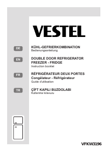 Bedienungsanleitung Vestel VFKW3196 Kühl-gefrierkombination
