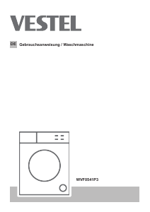 Bedienungsanleitung Vestel WVF0541P3 Waschmaschine