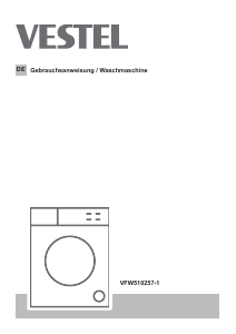Bedienungsanleitung Vestel VFW510257-1 Waschmaschine