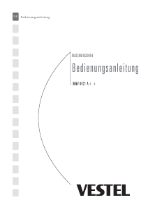 Bedienungsanleitung Vestel WMV9421A++ Waschmaschine