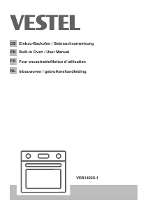 Bedienungsanleitung Vestel VEB14026-1 Backofen