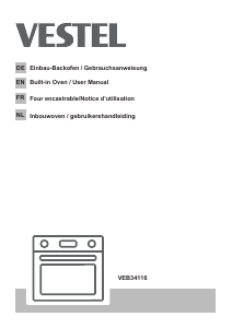 Manual Vestel VEB34116 Oven
