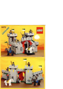 Manual Lego set 6073 Castle Knights castle
