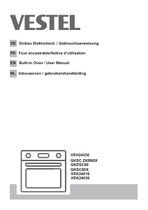 Mode d’emploi Vestel VEH24036 Cuisinière