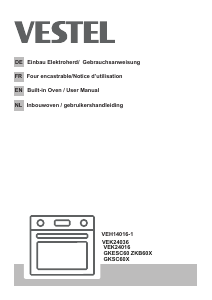 Mode d’emploi Vestel VEH14016-1 Cuisinière