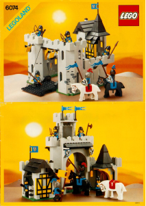 Bruksanvisning Lego set 6074 Castle Borg