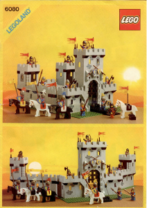 Handleiding Lego set 6080 Castle Koningskasteel