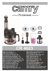 Instrukcja Camry CR 4623 Blender ręczny