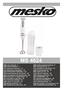 Manual Mesko MS 4624 Blender de mână