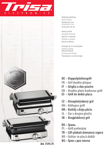 Manual Trisa Multi Grill Grătar electric