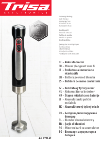 Manual Trisa Battery Mix Hand Blender