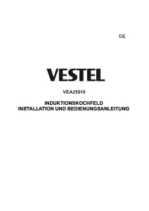 Mode d’emploi Vestel VEA25016 Table de cuisson