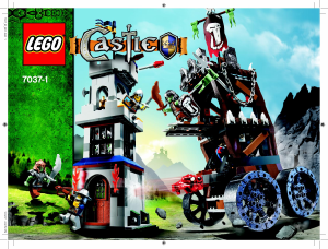 Bedienungsanleitung Lego set 7037 Castle Turmangriff