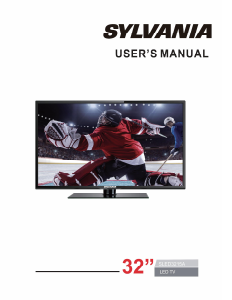 Manual Sylvania SLED3215A LED Television