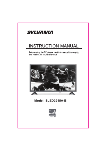 Manual Sylvania SLED3215A-B LED Television