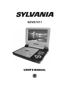 Manual Sylvania SDVD7011 DVD Player