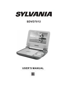 Manual Sylvania SDVD7012 DVD Player