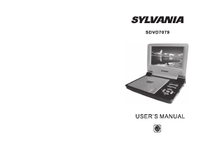 Manual Sylvania SDVD7079 DVD Player