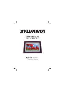 Manual Sylvania SDPF1082 Digital Photo Frame