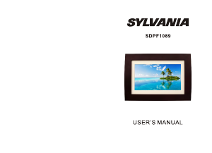 Handleiding Sylvania SDPF1089 Digitale fotolijst