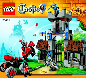 Mode d’emploi Lego set 70402 Castle L'attaque de la porte du château