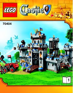 Handleiding Lego set 70404 Castle Koningskasteel