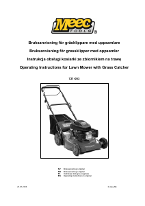 Manual Meec Tools 721-053 Lawn Mower