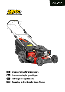 Manual Meec Tools 721-257 Lawn Mower