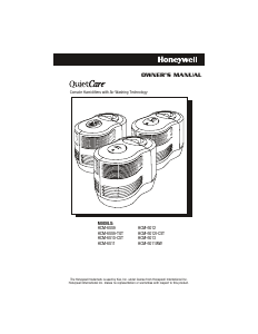Handleiding Honeywell HCM-6012I QuietCare Luchtbevochtiger