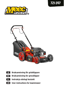 Bruksanvisning Meec Tools 721-397 Gräsklippare