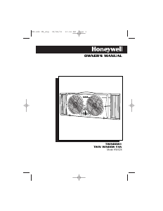 Manual de uso Honeywell HW-628 Ventilador