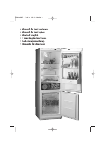 Mode d’emploi Edesa CE-340PNF Réfrigérateur combiné