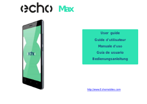 Mode d’emploi Echo Max Téléphone portable