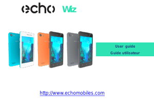 Mode d’emploi Echo Wiz Téléphone portable