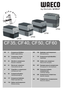 Manual Waeco CoolFreeze CF 50 Caixa térmica