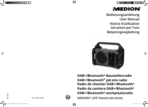 Manuale Medion LIFE P66220 (MD 45220) Radio