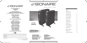 Manual Bionaire BOF2000 Aquecedor