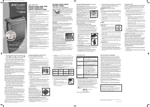 Manual Bionaire BAP1250-CN Air Purifier