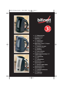 Manual Bifinett KH 1133 Jarro eléctrico