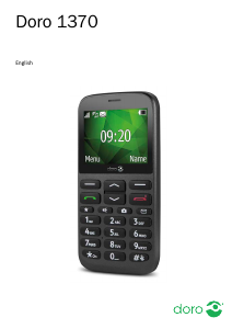 Handleiding Doro 1370 Mobiele telefoon