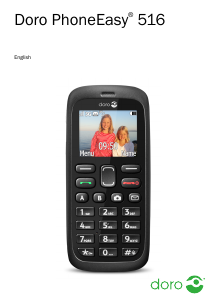 Bedienungsanleitung Doro PhoneEasy 516 Handy