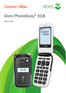 Handleiding Doro PhoneEasy 618 (Consumer Cellular) Mobiele telefoon