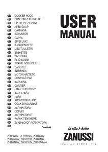 Manual Zanussi ZHT610N Hotă