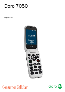 Manual Doro 7050 (Consumer Cullular) Mobile Phone