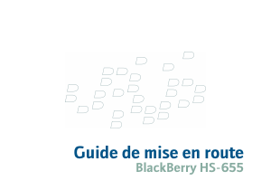 Mode d’emploi BlackBerry HS-655 Headset