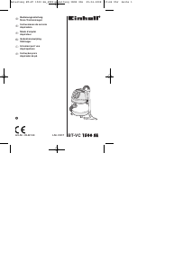 Mode d’emploi Einhell BT-VC 1500 SA Aspirateur