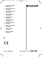 Használati útmutató Einhell BT-AC 210/24 Kompresszor